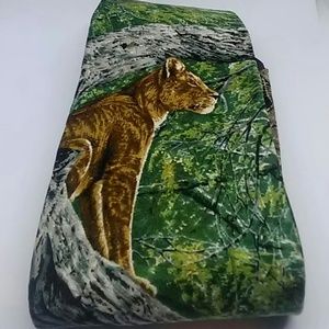 Men Lion / Tiger Animal Neck Tie